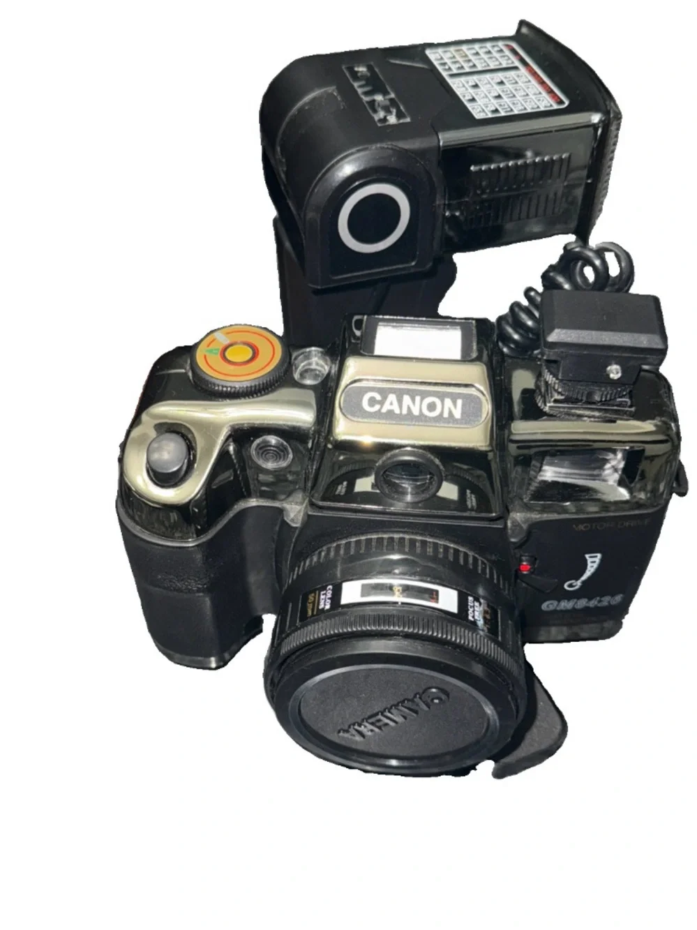 Canon GM8426 Black Vintage 1950s 35mm Film Camera with Case and Strap & Manual
